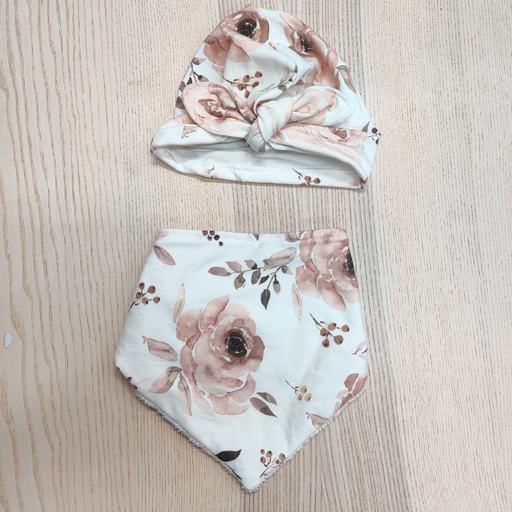 [FC049] Ensemble - Fleur de coton - Feuillage 