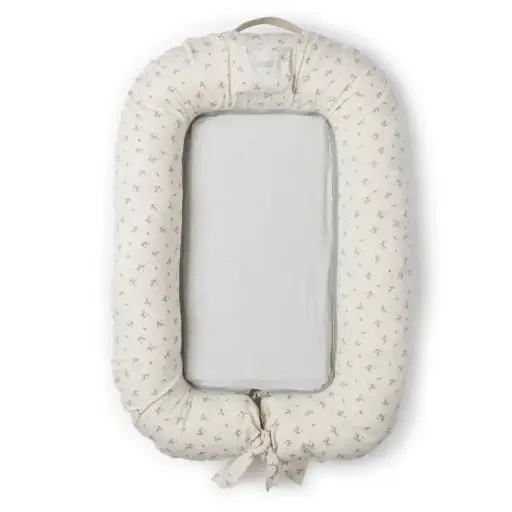 [9503125252664] Réducteur de lit - Babyshower - Babynest roseberry
