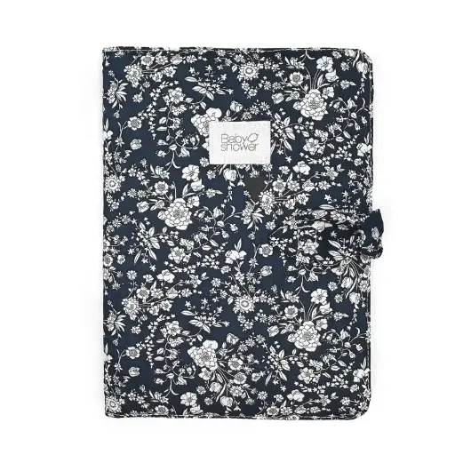 [9501515341448] Protège carnet de santé - Babyshower - Liberty summer blooms 