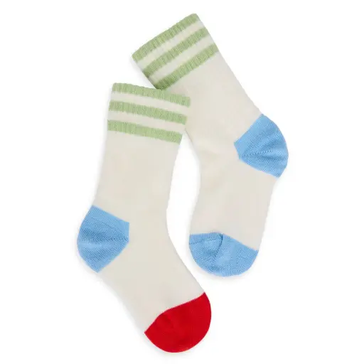 [3760375194342] Chaussettes  Mini Creamy - Hello hossy - 1-2 ans (pointure : 22-24)  
