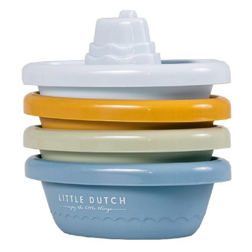 [8712051094304] Lot de bateaux de bain - Little dutch - Bleu 