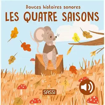 [9788830381254] Livre sonore - Sassi - Les quatre saisons 