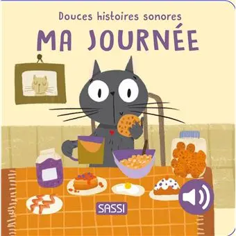 [9788830381490] Livre sonore - Sassi - Ma journée 