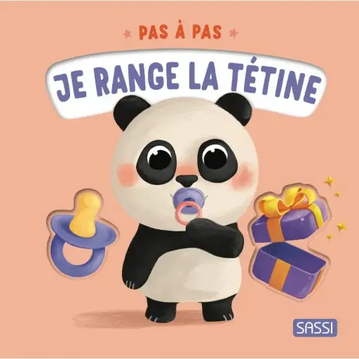 [9788830355323] Livre pas à pas - Sassi - Je range la tétine