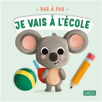 [9788830380967] Livre pas à pas - Sassi - Je vais à l'école