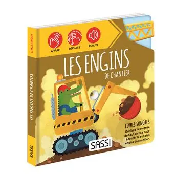 [9788830313590] Livre sonores - Sassi - Les engins 