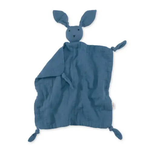 [5420010700373] Doudou Bunny - Bemini - 40x40 cm Wonder mousseline de coton 