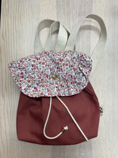[FC060] Sac a dos - Fleur de coton - Fleurs