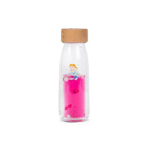 [8425402857564] Bouteille sensorielle - Petit Boum - "Float"  Move Sea Sparkle