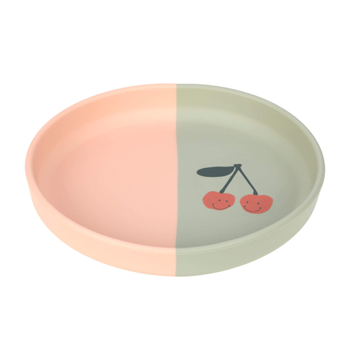 [4066239152664] Assiette en silicone - lässig - happy fruits cherry 