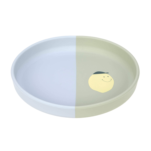 [4066239152671] Assiette en silicone - lässig - happy fruits Lemon 