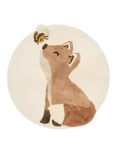 [8721122570531] Tapis renard - Little dutch - 110x110cm 