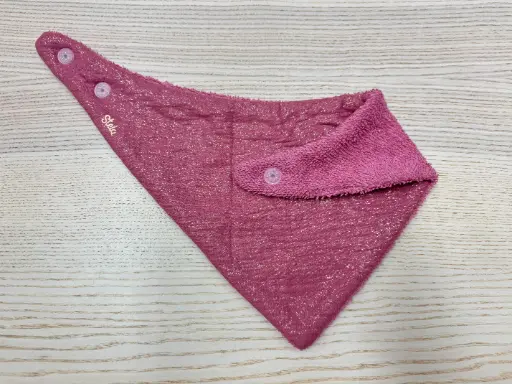 [ST056] Bandana - Stela - Rose brillant 