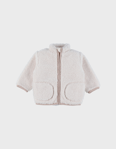 [5414220221575] Veste - noukie's - Sherpa écru ( beige ) 4 ans   