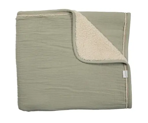 [5413921091715]  Couverture - Pericles - Avocado/Crème 100x150cm 