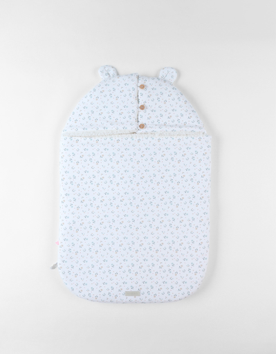 [5414220203212] Nid d'ange en jersey et Sherpa - Noukie's - Fleurs 0-6mois 