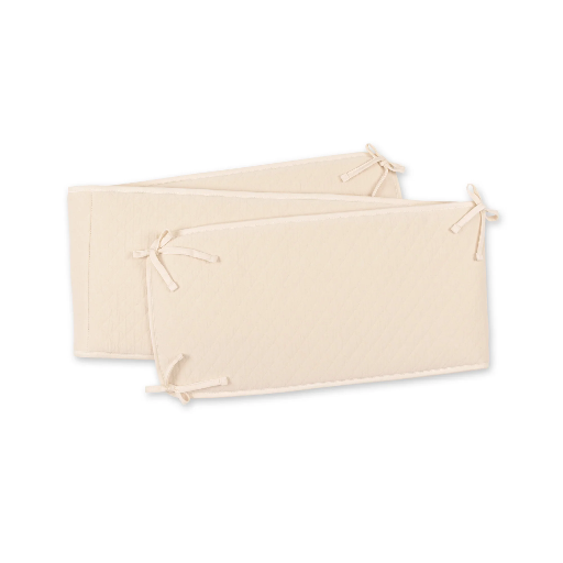 [5420010711805] Tour de lit & parc - Bemini -  Cream pady tetra jersey