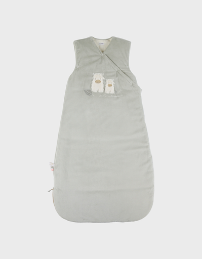 [5414220229328] Gigoteuse - Noukie's - Vert sauge brodée (100cm) en Veloudoux  Tog 2-3,5