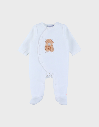 [5414220230553] Pyjama en velours - noukie's - Fluffy 0 mois 