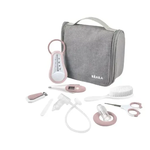 [3384349204242] Trousse de toilette - Beaba - Old pink 
