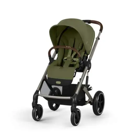 Poussette - Cybex - Balios S Lux Moss Green (Taupe Frame) 