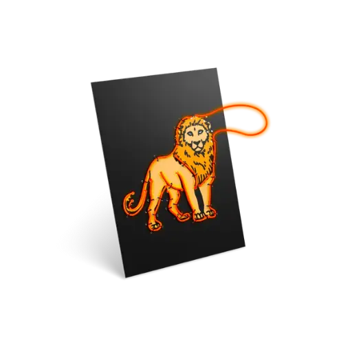 [5407009182655] KidyNeon - KidyWolf - Animaux 