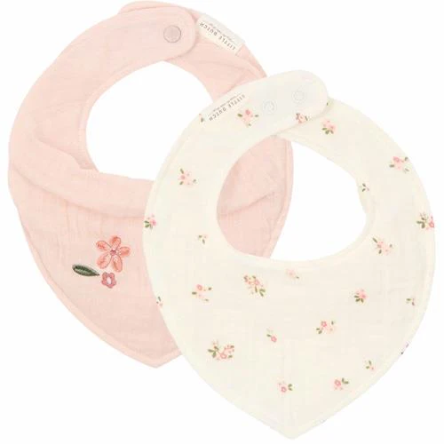 [8720986878869] Lot de 2 Bavoir Bandana - Little Dutch - Fairy Blossom