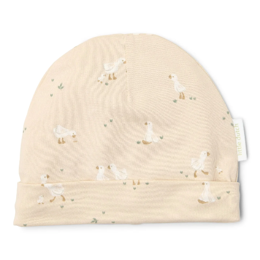 [8721122583319] Bonnet bébé - Little Dutch - Naturals Petite Oie