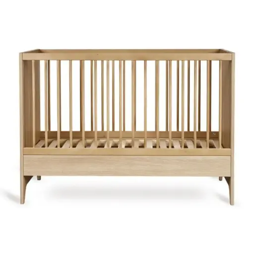 Lit bébé - Quax - Tsugi lit évolutif - 60 x 120 - Honey Ash
