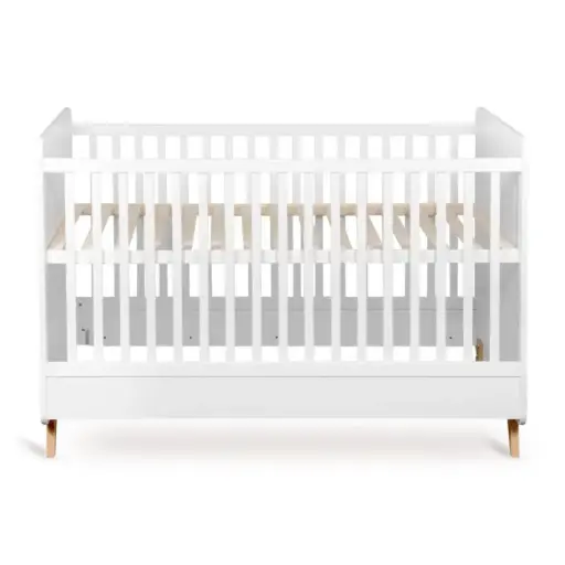 Lit bébé - Quax -  Loft évolutif - 70 x 140 - Blanc 