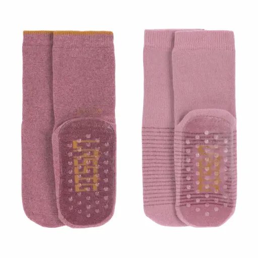 [4042183404486] Lot de 3 chaussettes enfant - Lässig - rose 23/26 
