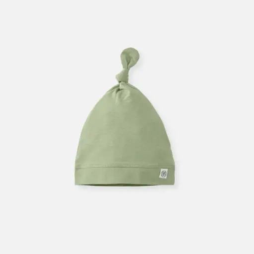 [8720648015175] Chapeau a noeud anti UV - Cloby -  Olive Green 3-6mois 