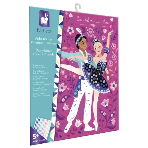 [3700217390341] Kit Créatif - Janod - Perles Nacrées à coller - Danseuses 