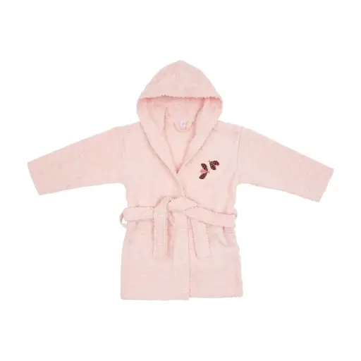 [8714929005375] peignoir de bain - bébéjou rose