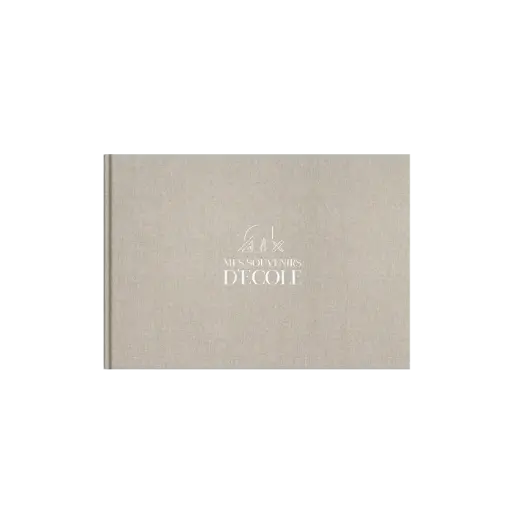 [3760354290003] Livre de naissance - Zakuw - Souvenir D'école Beige