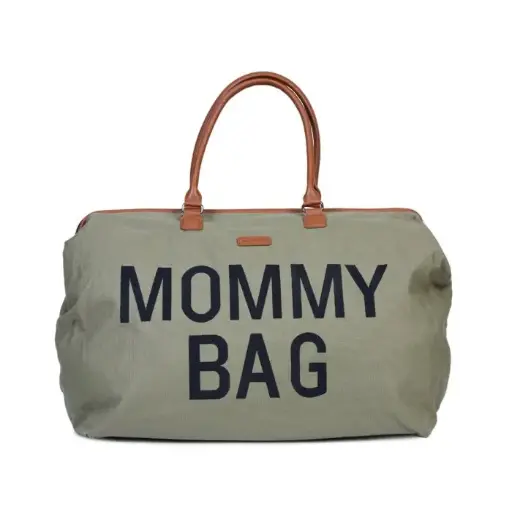 Sac à langer - Childhome - Mommy Bag Toile Kaki
