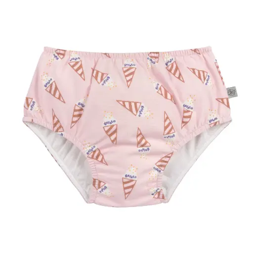 [4066239164605] Maillot de bain couche - Lässig - Glace Rose Pâle 3/6 mois  
