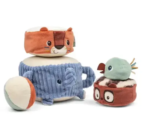 [5414834837124] Pyramide à empiler - Lilliputiens - Jungle