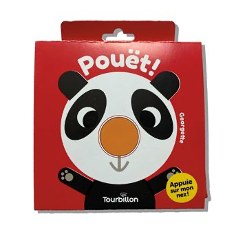 [9791027612772] Livre d’éveil en tissu - Tourbillon - Pouët !