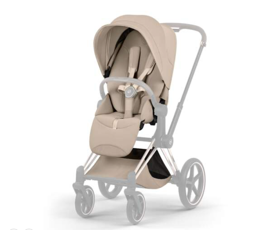 Poussette - Cybex Habillage De Siège  Priam 2026- Style collection Cozy Beige