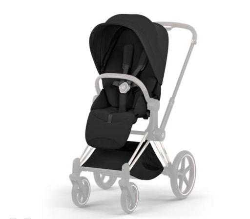 Poussette - Cybex Habillage De Siège  Priam 2026- Style collection Sepia Black