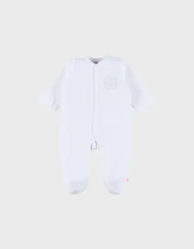 [5414220228970] Pyjama - noukie's - coton blanc 3Mois   